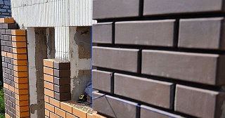 Фасады домов из кирпича в Севастополе: качественная кладка от 1151 рублей