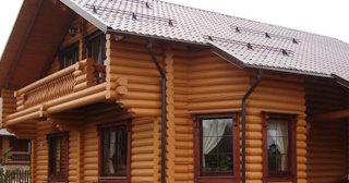 Строительство дома из оцилиндрованного бревна в Севастополе - от 136006 рублей